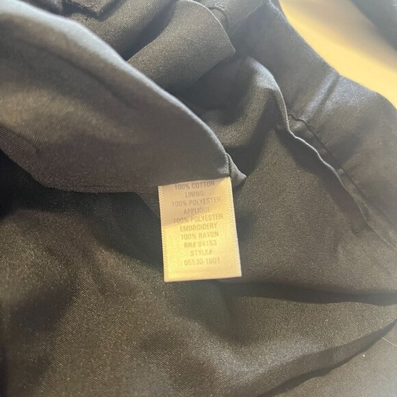 Sara Studio Art Deco Funky Boho Ladie's Embroidered SMALL Jacket Patchwork - Picture 5 of 7